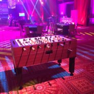 Professional Foosball Table Rental for parties, trade shows, or corporate events.