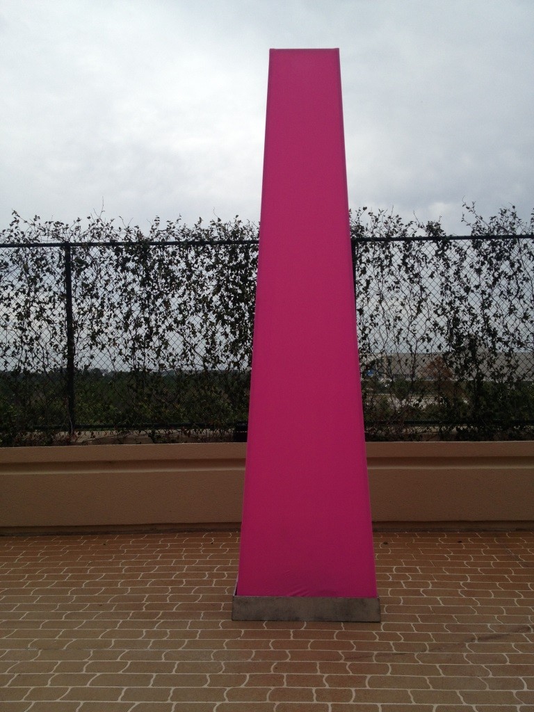 Cool during the day or at night the spandex towers are a perfect decor addition to your corporate event rental.